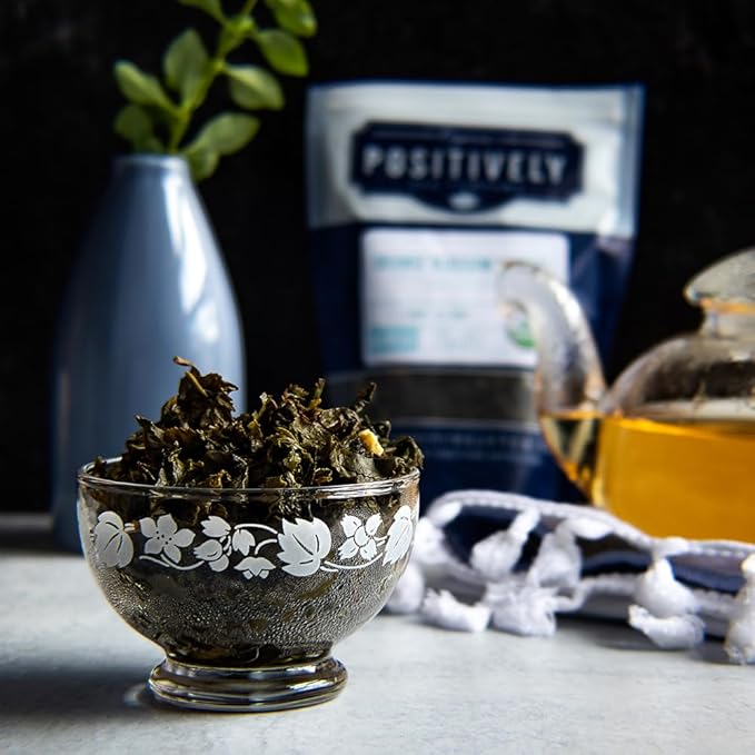 Organic Positively Tea Company, Orange Blossom Special, Oolong Tea, Loose Leaf, 16 Ounce