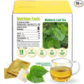 Soilmount - Mulberry leaf Tea - |sang ye|桑叶| - Pure Herbal Tea - Natural, Organic, Non-GMO, Clean Ingredients, Caffeine Free (18 Tea Bags, Box 1)