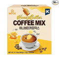 [Nokchawon] Honey Butter Instant Coffee - Premium Korean 3-in-1 Coffee Mix Sticks - Sweet Dessert Coffee for Spring Morning Ritual and Office Break - 50 Count Pack