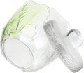 Cabilock Japanese Style Glass Pickle Jar with Lid 1.2l Vintage Airtight Fermenting Canister for Overnight Kimchi and Nappa Cabbage Storage in Kitchen