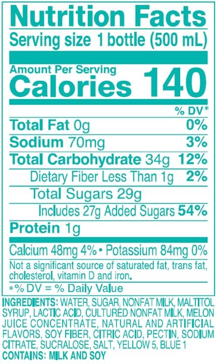 CALPICO Melon – Smooth, Creamy & Refreshing Non-Carbonated Beverage, Sweet and Tangy, Japanese Lactic Acid Drink, 16.9 Fl oz (Pack of 6)