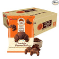 Nongshim Ppang Bujang Chocolate Flavored Roll Snack - Chocolate Flavor Croissant Bakery Good with Cocoa Powder, Soft and Crunchy Korean Snack, 1.94 oz (Pack of 16)
