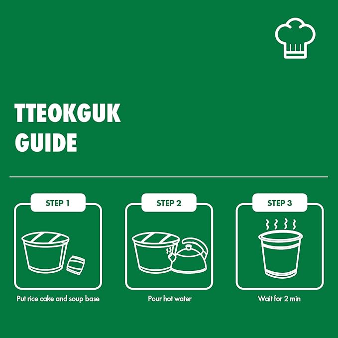 Surasang Tteokguk, Korean Rice Cake Soup, Simple and Nourishing New Year's Soup 6.3 Ounce, Pack of 6