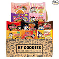 KF GOODIES Korean Ramen Variety Pack Gift Box (10 Count) – Spicy Buldak Noodle Assortment for Birthdays, College Care Packages, Office Snacks and Gift Baskets