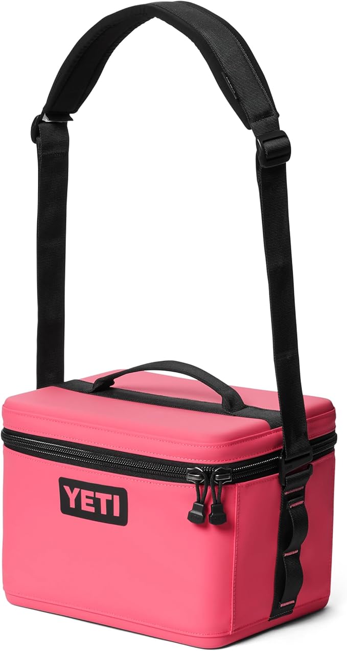 YETI Daytrip 9L Insulated Soft Cooler Lunch Box, Tropical Pink