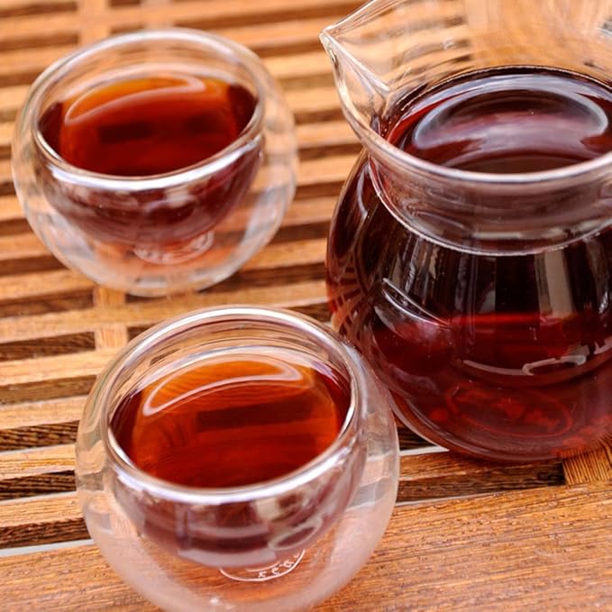 Puerh Tea Cake 357g / 12.59oz 2004 Year Ripe Shu Laobanzhang Wild Ancient Tree Gongting Grade - Chinese Yunnan Puer Pu'er Pu-erh Tea
