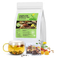 Dandelion Wolfberry Tea, Chinese Traditional 7 Natural Herbs Formula Blend Support Kidney & Liver Health Dandelion Root Tea Bags (1 Pack/12 Bags)
