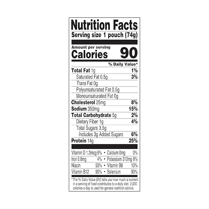 StarKist Tuna Creations Honey BBQ Pouch (2.6 oz - 1 Pack) Wild Caught, High Protein Shelf Stable Seafood, Gluten Free, Soy Free, No Draining, Ready to Eat for Salads and Sandwiches