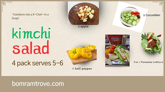 bomramtrove Kimchi Seasoning Cube Value Pack (32 Cubes) with Premium Roasted Sesame (100g) - Vegan Korean Kimchi Flavor Cubes from 13M-Viewer Hit Movie Location Yeongwol - Freeze-Dried Instant Seasoning, 8 Boxes