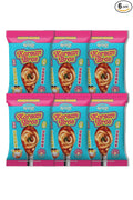 Korean Bros Kimchi Udong (657g) - Spicy Korean Stir-Fry Noodles, 3 Servings - (6 Pack)