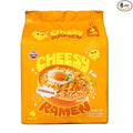 Cheesy Ramen - Cheddar Soup Ramen | Mild Kick, Creamy & Savory Korean Noodles | 3.92 oz (Pack of 8)