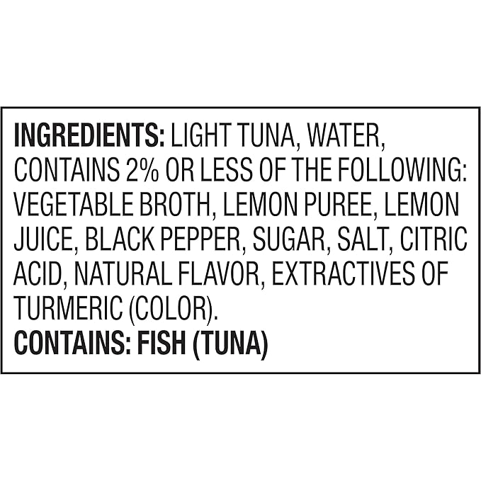 StarKist Tuna Creations Lemon Pepper Pouch (2.6 oz - 1 Pack) Wild Caught, High Protein Shelf Stable Seafood, Gluten Free, Soy Free, No Draining, Ready to Eat for Salads and Sandwiches