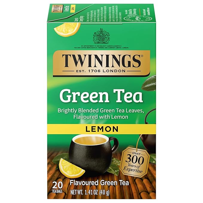Twinings Tea Lemon Green Tea, 20 ct