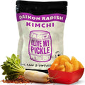 Olive My Pickle Fermented Kimchi - 16 Ounces | 1-Pack Bundle of Probiotic Daikon Radish Kimchi | Fresh & Flavorful Korean Food with Natural Probiotics for Gut Health - Perfect for Ramen & Spicy Noodles