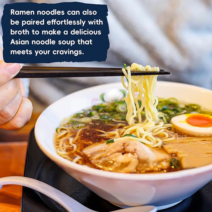 SUNGIVEN Organic Ramen Noodles Healthy Low Sodium Ready in 3 Minutes Non-Fried Instant No Additives or Preservatives 2.46 OZ (Pack of 20) 49.38 Oz