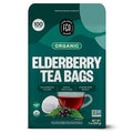 FGO Organic Elderberry Tea, 100 Count, Eco-Conscious Herbal Tea Bags, Resealabel Bag, Caffeine Free, Packaging May Vary (Pack of 1)