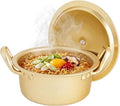 xenoz Korean Ramen Pot Aluminum Cooking Pot Lightweight Noodle Cooker with Lid for Ramen Soup Dorm Cooking Small Kitchen Made in Korea