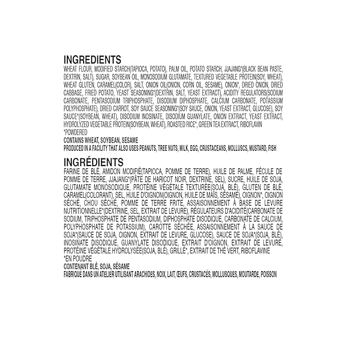 Ottogi Beijing Jjajang Ramen, Korean-Style Stir-Fried Black Bean Noodle, Jjajangmyeon Instant Ramen, 4.76 oz (Pack of 5)