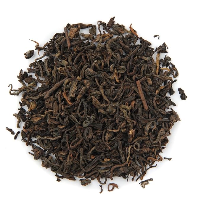 Organic Positively Tea Company, Pu-Erh Tea, Loose Leaf, 4 Ounce