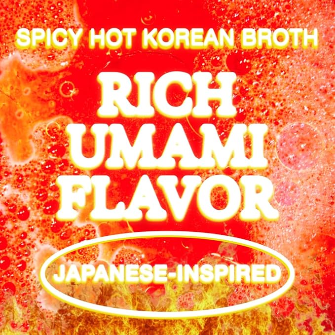 Lucky High Protein, Gluten Free Ramen Noodles, Extra Spicy Korean Flavor | 21g Protein | No MSG, Air Dried, Vegan, Reduced Sodium, Healthy, Vegetarian | Rice Ramen + Soup | Instant, Ready in 8 Minutes | 6-Pack