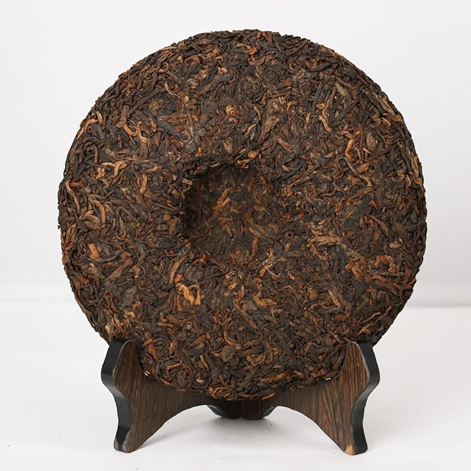 Pu Erh Tea Cake, Aged Puerh Tea Year 2019, Yunnan Ripe Puer Cake 357g