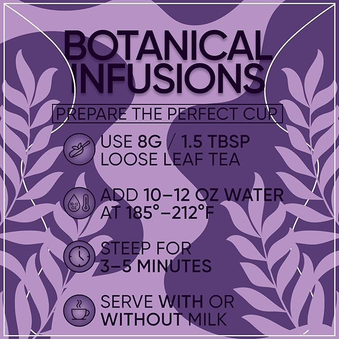Organic Earl Grey Loose Leaf Tea by Sarasota Tea | Premium Black Tea with Natural Bergamot | Strong & Aromatic | 4.4 oz Bulk Bag | Hot or Iced | Non-GMO