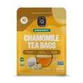 FGO Organic Chamomile Tea, 40 Count, Eco-Conscious Tea Bags, Resealable Bag (Pack of 1)