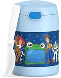 THERMOS FUNTAINER Insulated Food Jar, 10 Ounce, Kid Friendly Food Jar with Foldable Spoon, Toy Story 5