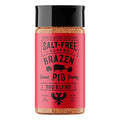 Fire & Smoke Society Salt-Free Brazen Pig BBQ Seasoning | Pork Rub, BBQ Spice Blend | Pork, Chicken, Smoked Butt, Ribs | Brown Sugar, Paprika, Cumin | M 4.6 oz