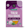 FGO Organic Tulsi Holy Basil Tea, 100 Count, Eco-Conscious Herbal Tea Bags, Resealable Bag, Caffeine Free, Packaging May Vary (Pack of 1)