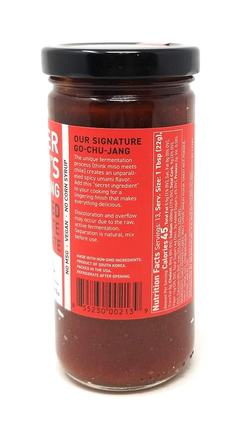 MOTHER IN LAWS KIMCHI Gochujang 00 Paste, 10 OZ