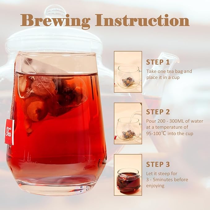 Kidney Tea Formula Ginseng Six Treasure Tea - Pure Natural Chinese Traditional Herbal Ginseng Six Treasure Kidney Detoxification Purification Tea Bag, Contains 7 Precious ingredient Formulas （30 bags/1 Pack)