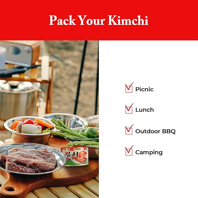 Wang Korean Canned Kimchi, 5.64 Ounce, Pack of 12