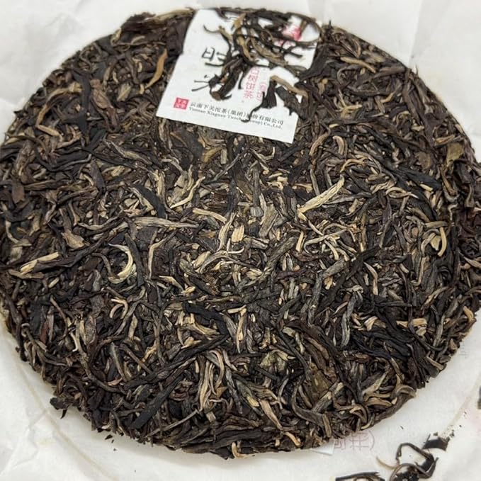 Pu-erh tea,2015,Xiaguan,Jingmai time,357g,Raw