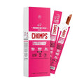 Chomps Grass-Fed and Finished Spicy Habanero Beef Jerky Snack Sticks 10-Pack - Keto, Paleo, Whole30, 10g Lean Meat Protein, Gluten-Free, Zero Sugar Food, Non-GMO