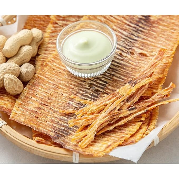 K-Herb – Korean Squid Flavorful Grilled Soft Butter Korean Dried Squid 꽃보다 오징어 (Dried Squid Soft (4.6 oz))