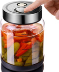 40 oz Fermentation Mason Jar, Pickle Jar for Fermenting, Glass Canister for Food,Kitchen Container for pickle, flour, Cookie, Candy, Loose Tea