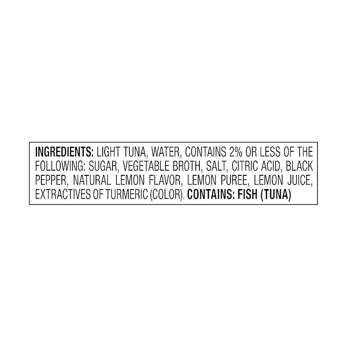 StarKist Tuna Creations Lemon Pepper Pouch (6 oz - 12 Pack) Wild Caught, High Protein Shelf Stable Seafood, Gluten Free, Soy Free, No Draining, Ready to Eat for Salads and Sandwiches