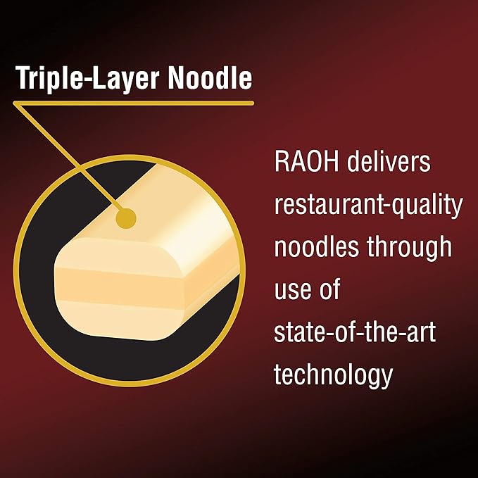 Nissin RAOH Ramen Noodle Soup, Tonkotsu, 3.53 Ounce (Pack of 6)