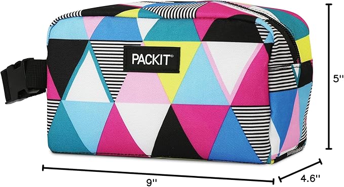 Packit, Snack Box Freezable Triangle Stripes