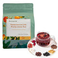 100% Pure Herbal Blend Plant-Pyramid Tea Bags （A pack of 30 bags）5.29oz/150g，Caffeine Free, Gluten Free,Resealable Ziplock Pouch (Suanzaoren Lily Poria cocos)