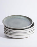 Pokini Gradient Green Dinner Plates Set of 6, 10 Inch Reactive Glaze Ceramic Plates Set, Modern Dinnerware Dishes Set for Kitchen, Microwave & Dishwasher Safe, Highly Chip and Crack Resistant
