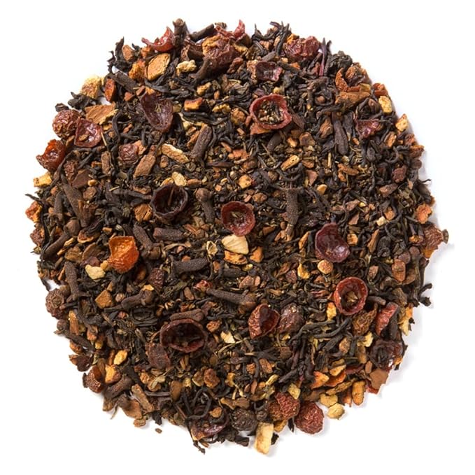 Davidson's Organics, Christmas Tea, Loose Leaf Tea, 16-Ounce Bag