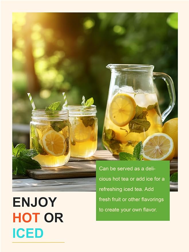 TeeLux Green Tea Loose leaf, Premium Early Spring Green Tea, Fresh & Mellow Taste, Handpicked Young Leaves & Buds, 16oz
