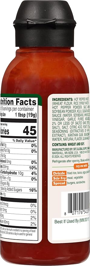 Bibigo Korean-Style Hot & Sweet Gochujang Sauce, 12.16 Ounce (Pack of 1)