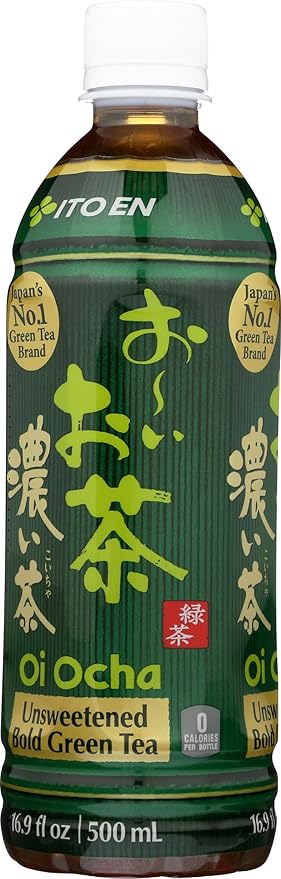 Ito En, Tea Green Dark Oi Ocha Unsweetened, 16.9 Fl Oz
