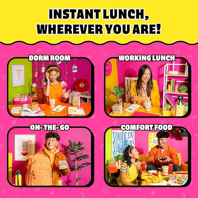 Maruchan Instant Lunch Ramen Noodles, Shrimp Flavor – Japanese-Style Instant Noodle Soup, Easy Meal Ready in 3 Minutes – 2.25 Oz. (12 Pack)