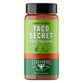 Fire & Smoke Society Taco Secret Taco Seasoning Mix | XLarge Bottle, 9.2 oz | Fajita Seasoning Mix, Carnitas, Meat, Mexican Spice Blend
