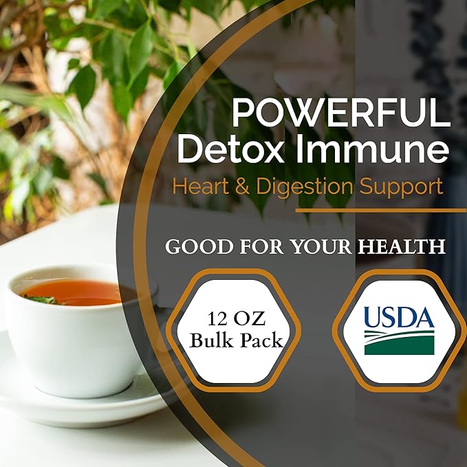 Organic Cocoa Pu-erh Loose Tea I POWERFUL Detox Immune I Heart & Digestion Support, 12 OZ Bulk Pack |By T SECRETEA, Treasure Box