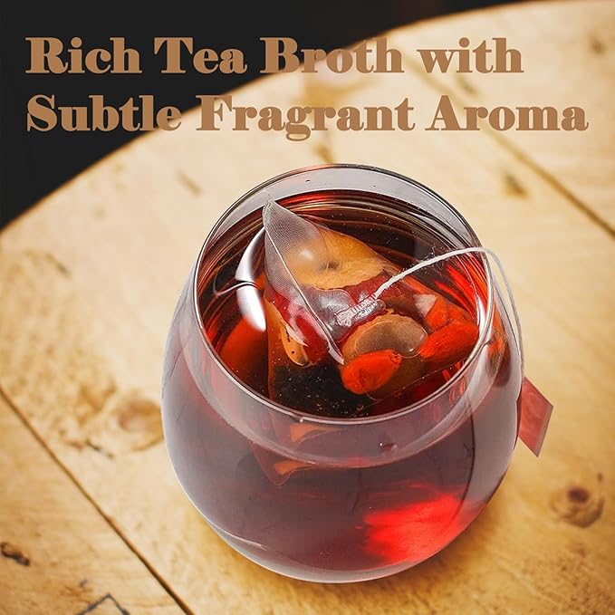 Kidney Tea Formula Ginseng Six Treasure Tea - Pure Natural Chinese Traditional Herbal Ginseng Six Treasure Kidney Detoxification Purification Tea Bag, Contains 7 Precious ingredient Formulas （60 bags/2 Pack)